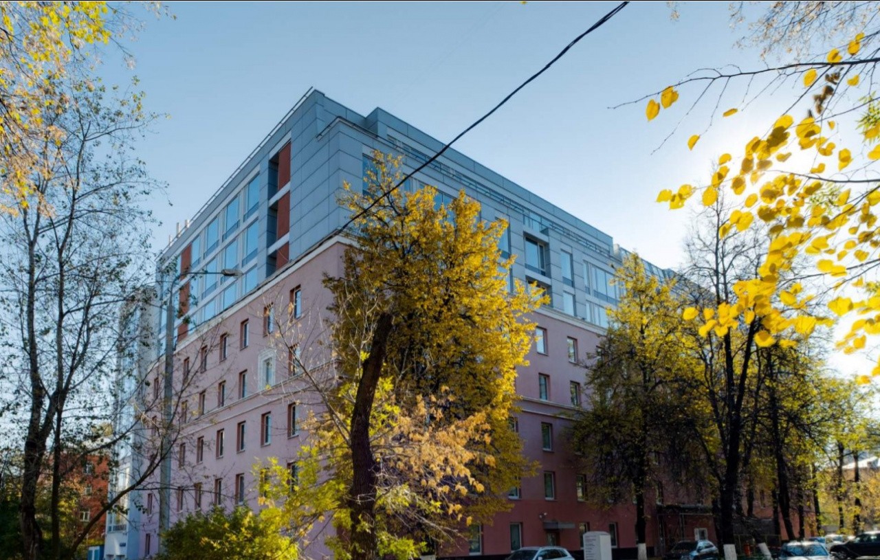 фасад дома, здание по адресу г Москва, ул Кржижановского, д 14 к 3
